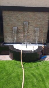 أنشاء شلالات ونوافير في أبو ظبي